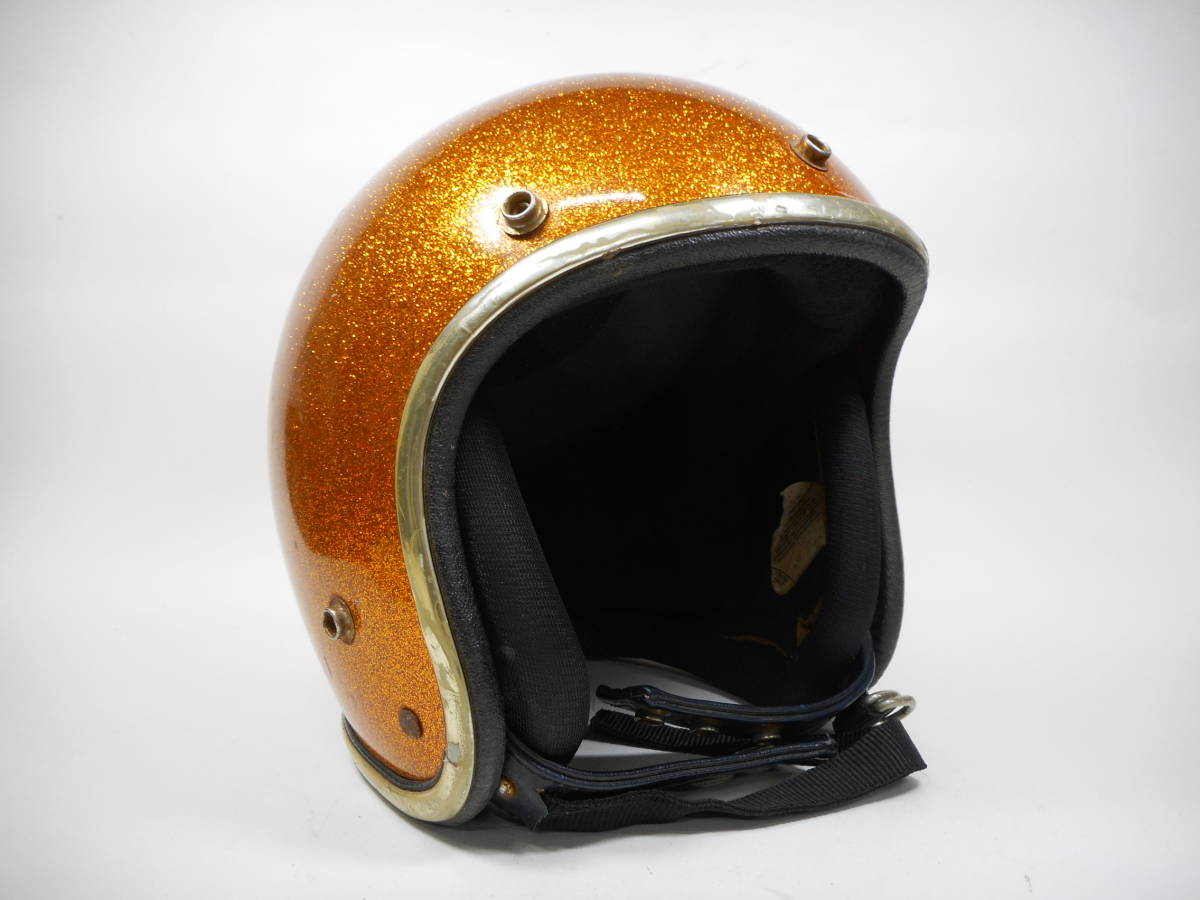 70s ARTHUR FULMER AF40 ジェットヘルメット 目深加工済み L