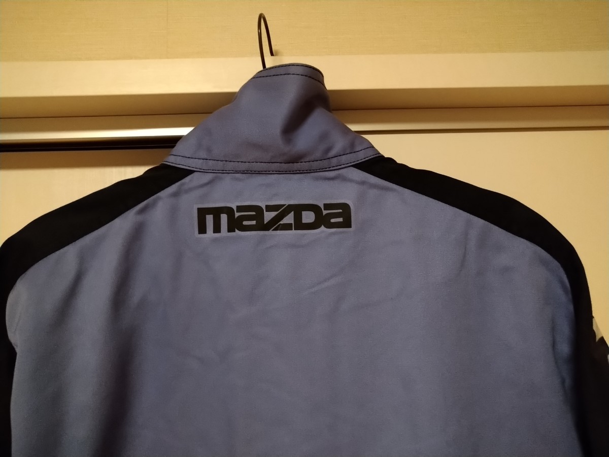 新品 送料無料 旧型 マツダ つなぎ 作業着 Lサイズ ツナギ MAZDA 
