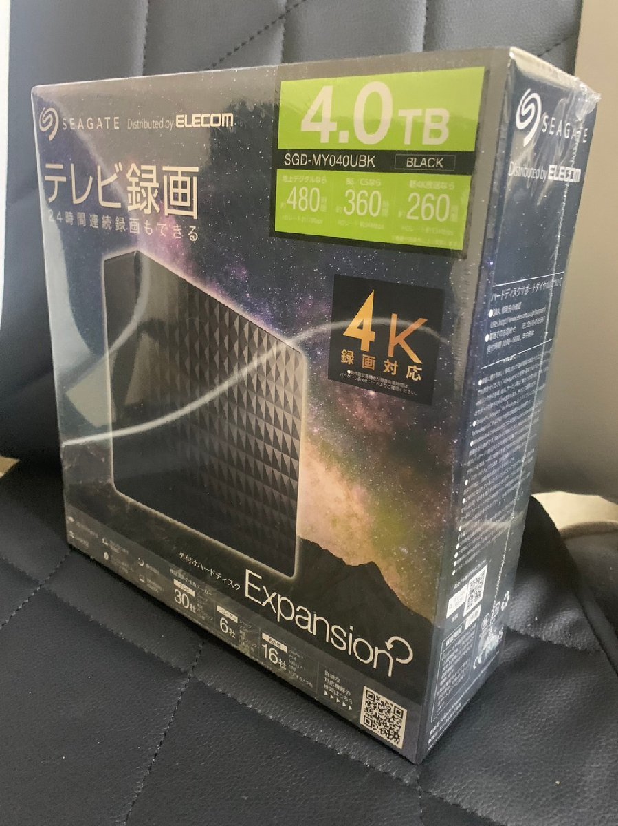 4TB 外付けHDD Seagate (CMR) SEAGATE ST4000VX016 外付け