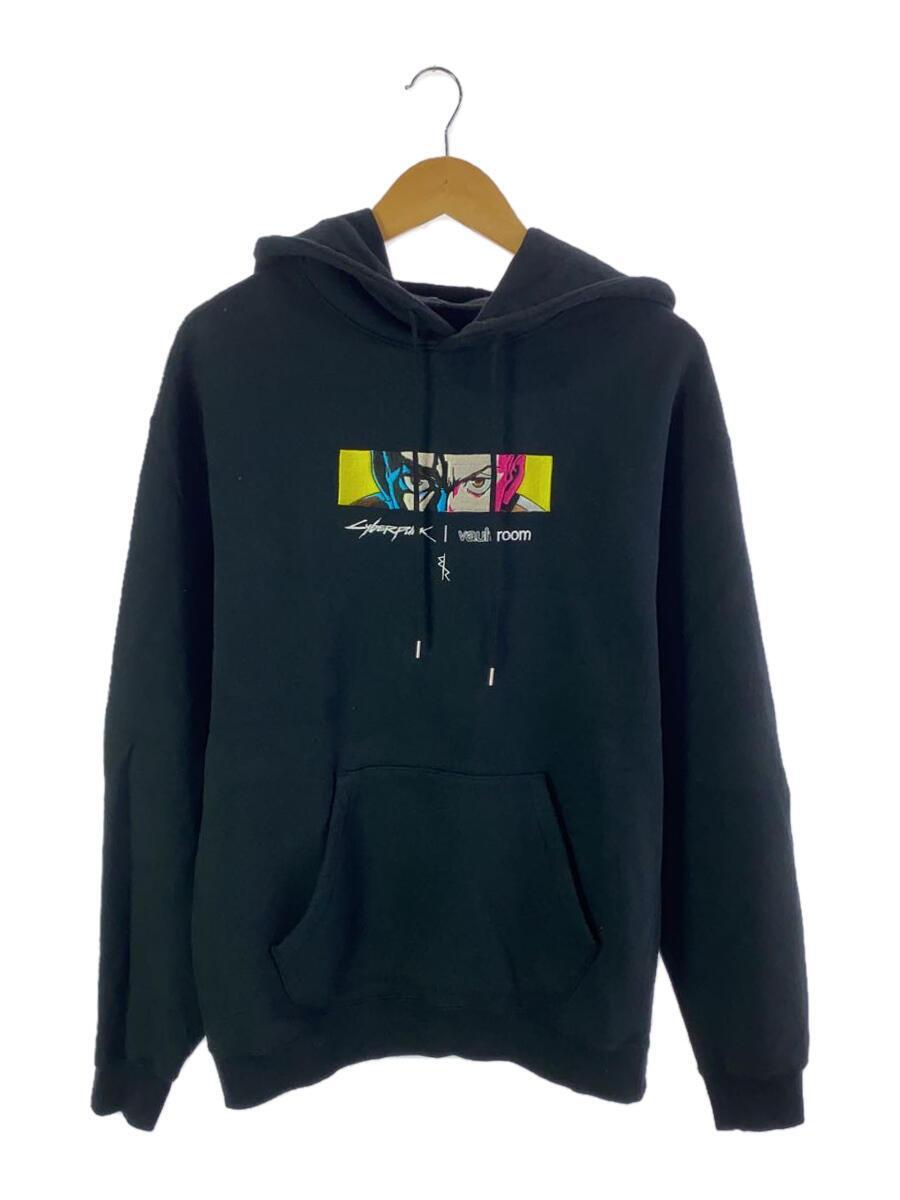 CYBERPUNK/LUCY HOODIE/vaultroom/パーカー/M/コットン/BLK(Mサイズ