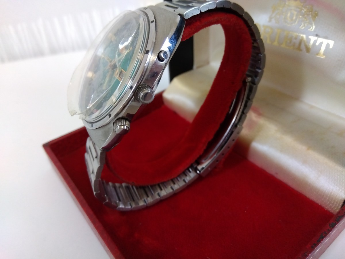 稼働品・未使用品】 ORIENT 469672-4E オリエント 万年カレンダー 自動 