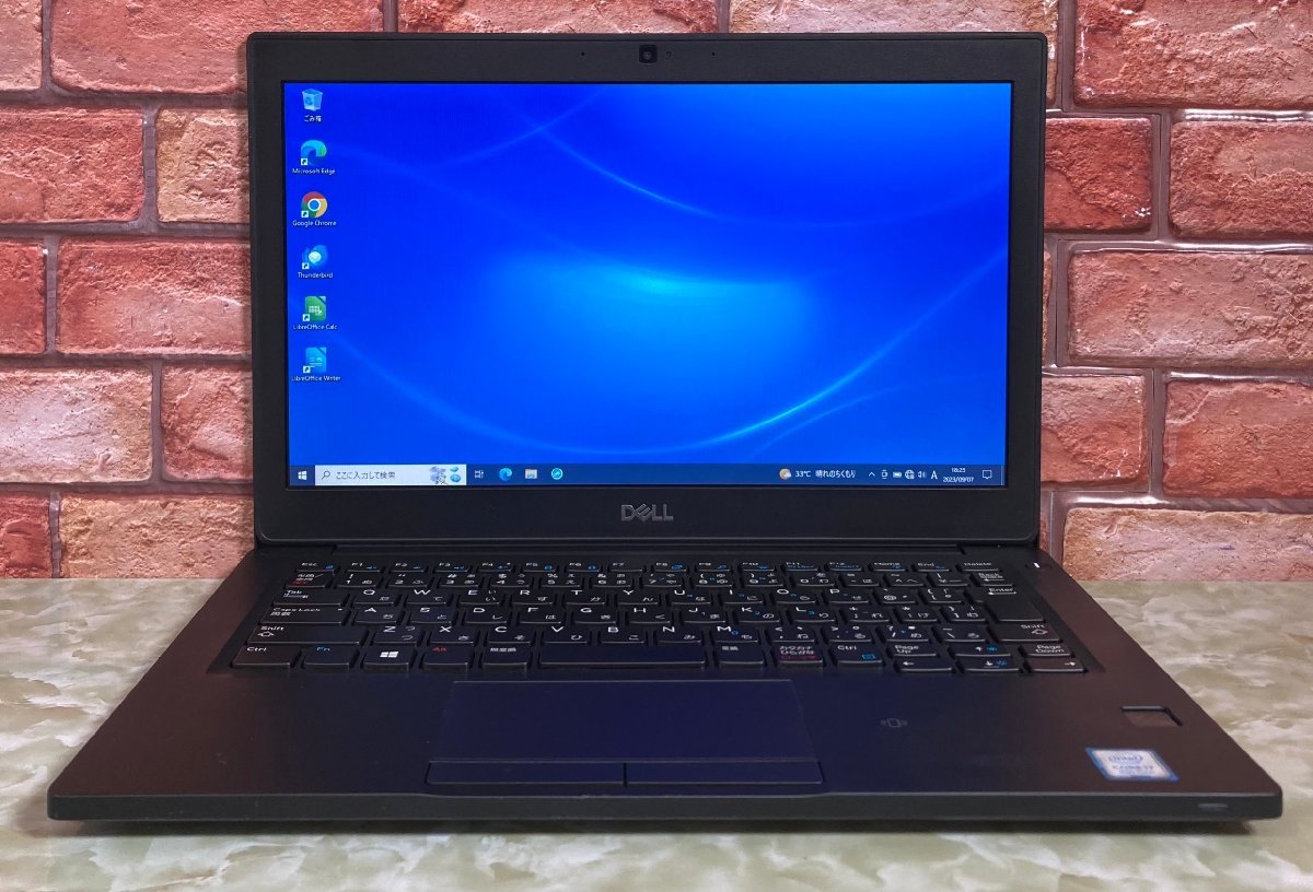 1円～ ●DELL LATITUDE 7290 / Core i7 8650U (2.60GHz) / メモリ 8GB / SSD 256GB / 12.5型 HD (1366×768) / Windows10 Pro 64bit