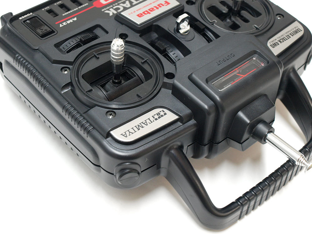 M1105】フタバ ATTACK 4WD T4VWD 送信機 中古品 通電確認（検：FUTABA