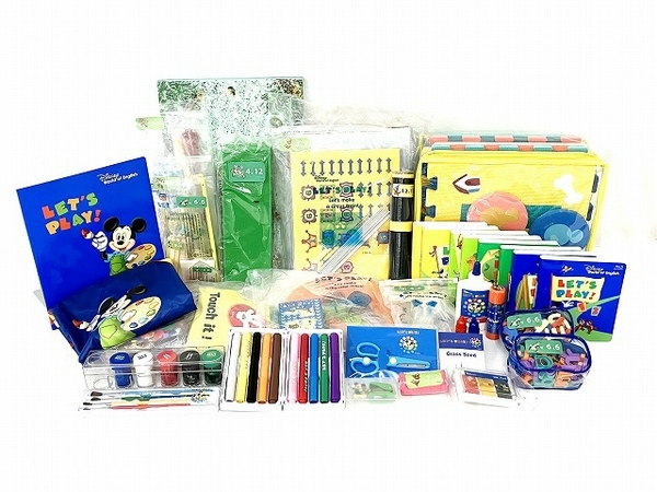 DWE ディズニー ワールドファミリー 2019年頃 レッツプレイ 幼児 英語教材 中古 O7979328