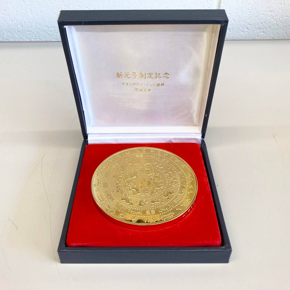 訳あり　フランクリンミント世界の偉大なる飛行機★金メッキ24KTブロンズ JANE MEDALLIC WORLD GREAT AIRPLANES FRANKLIN MINT 98/100 24K GOLD