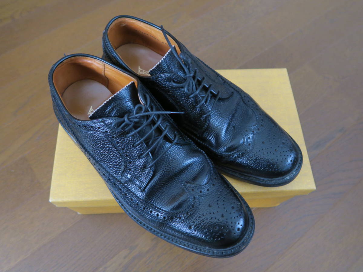 美品 REGAL リーガル ウィングチップ 黒 25.5cm