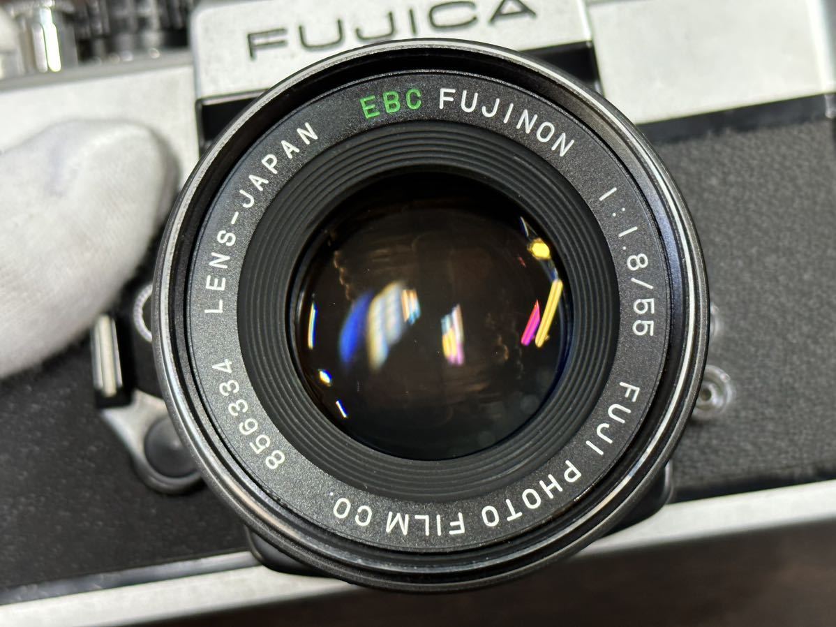 FUJICA フジカ ST801 EBC FUJINON F1.8 55mm 一眼レフ フィルムカメラ