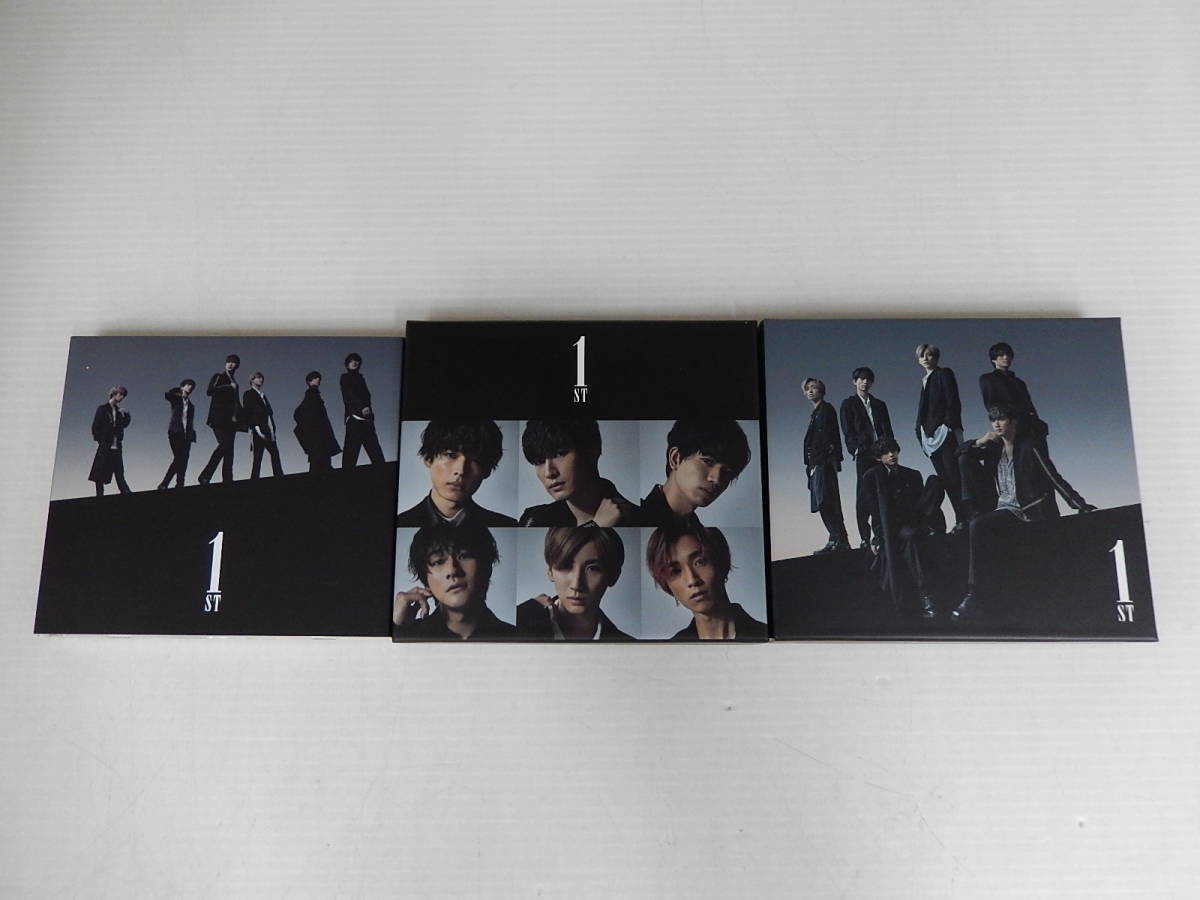 SixTONES / 1ST　初回盤A(原石盤)　DVD付初回盤B(音色盤)　通常盤初回仕様　3点セット