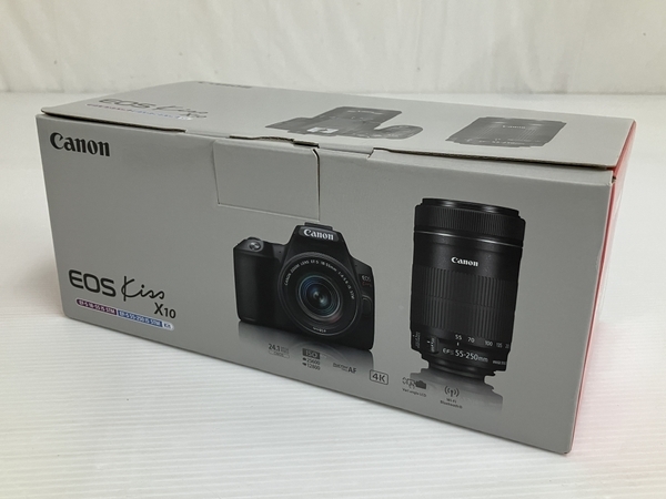 Canon EOS Kiss X10 一眼レフカメラ ダブルズームキット キャノン 中古