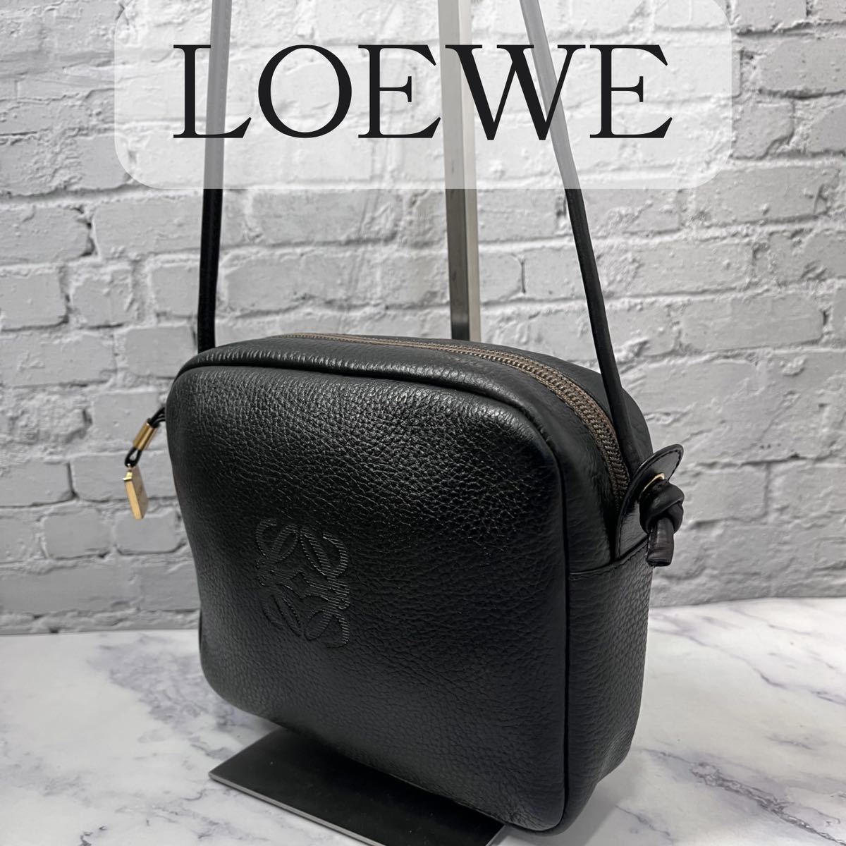 LOEWE ショルダーバッグ ヴィンテージ アナグラム オールドロエベ ミニ 