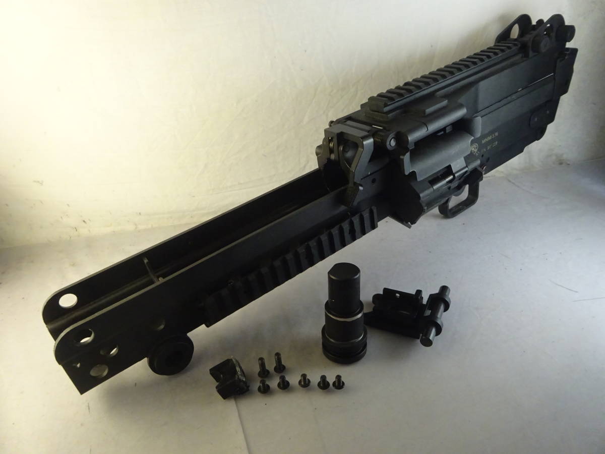 S&T　M249 PARA スポーツライン電動ガン(STAEG103PABS)　レシーバー＆トップレシーバー