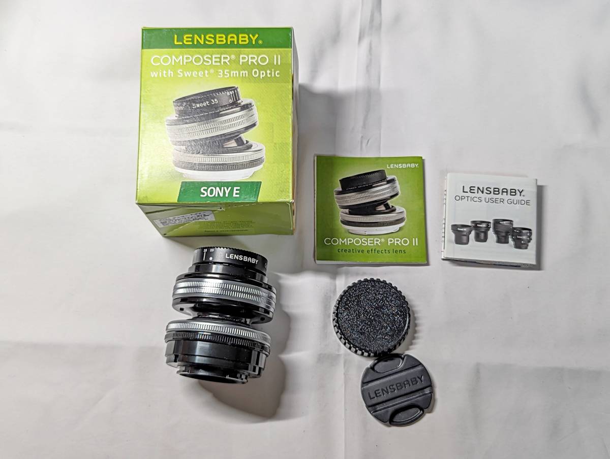 Lensbaby Composer Pro II with Sweet 35 F2.5 ソニーEマウント用