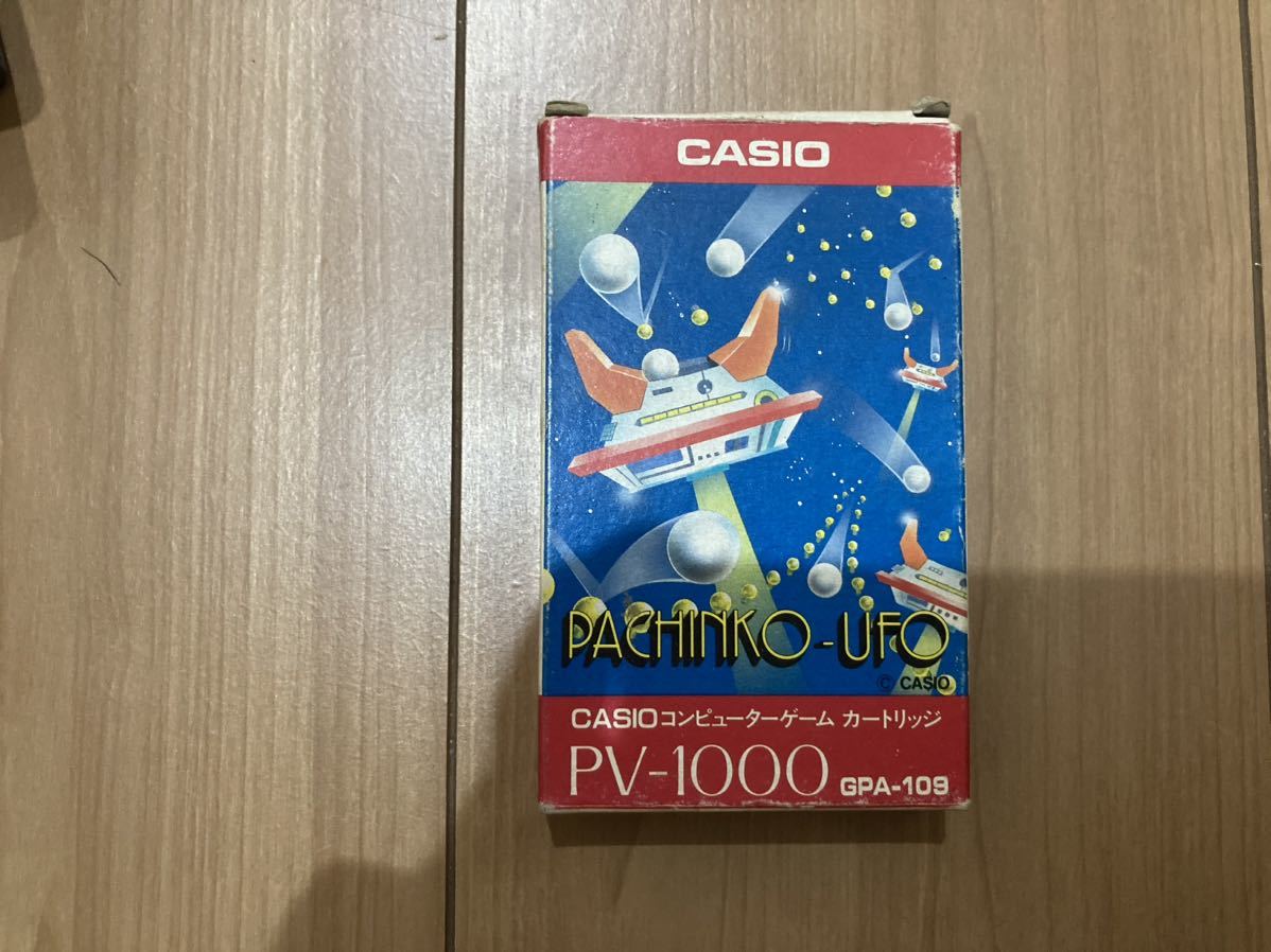 カシオ pv-1000 ゲーム機 レトロ 希少 レア パチンコUFO 付属(テレビ 