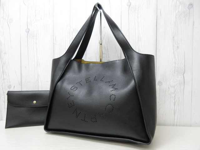 極美品 新品同様 STELLA McCARTNEY ステラマッカートニー ステラロゴ  