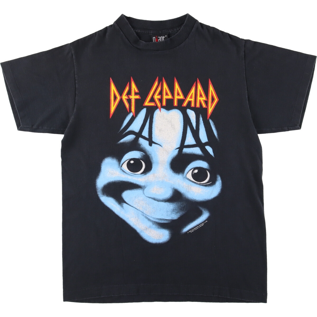 90s Def Leppard デフレパード プリントTシャツ USA製 Def Leppard 90s USA S⁄S Vintage 古着 90年代 giant DEF LEPPARD