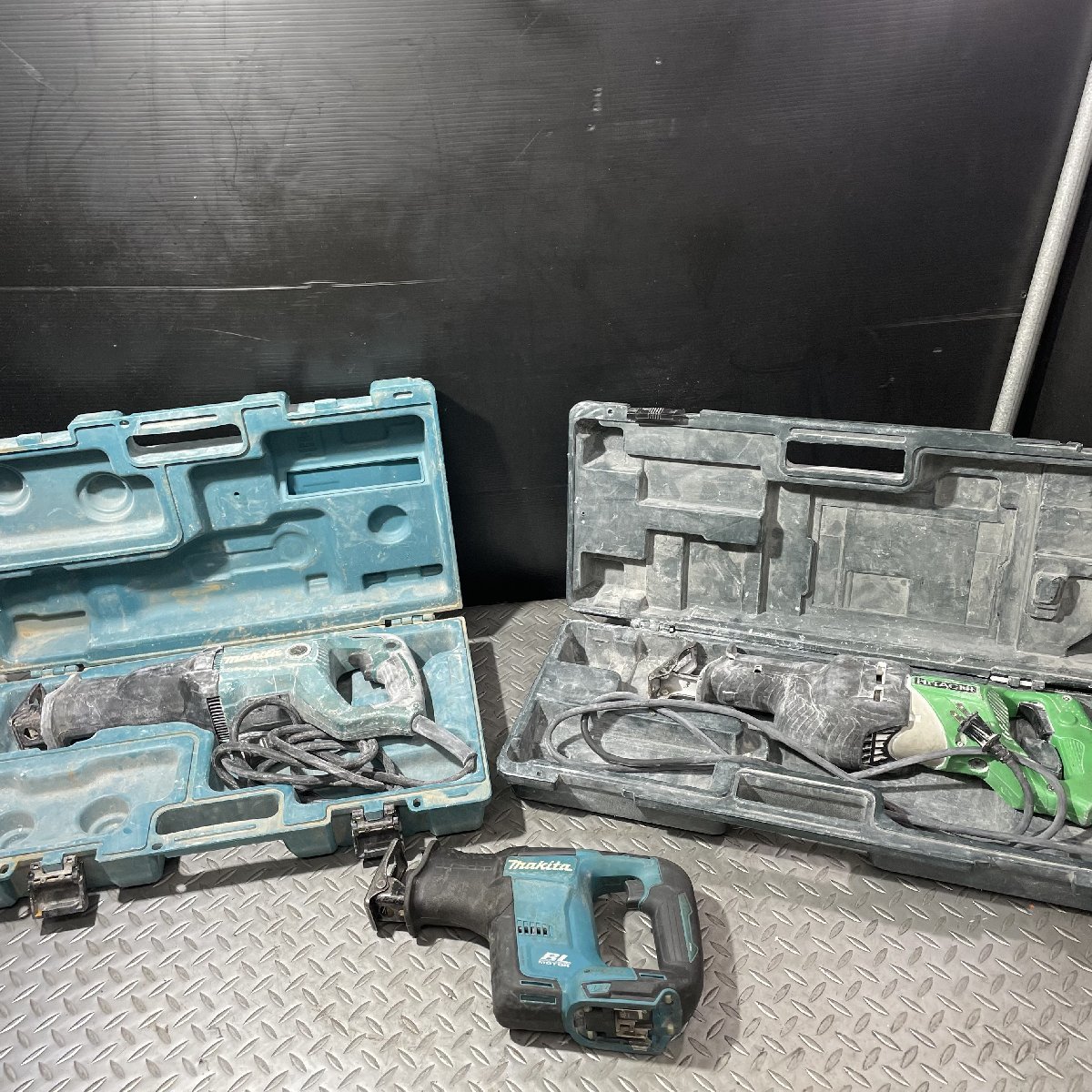 ジャンク品】マキタ(makita)/ハイコーキ(HIKOKI) レシプロソー 3台 