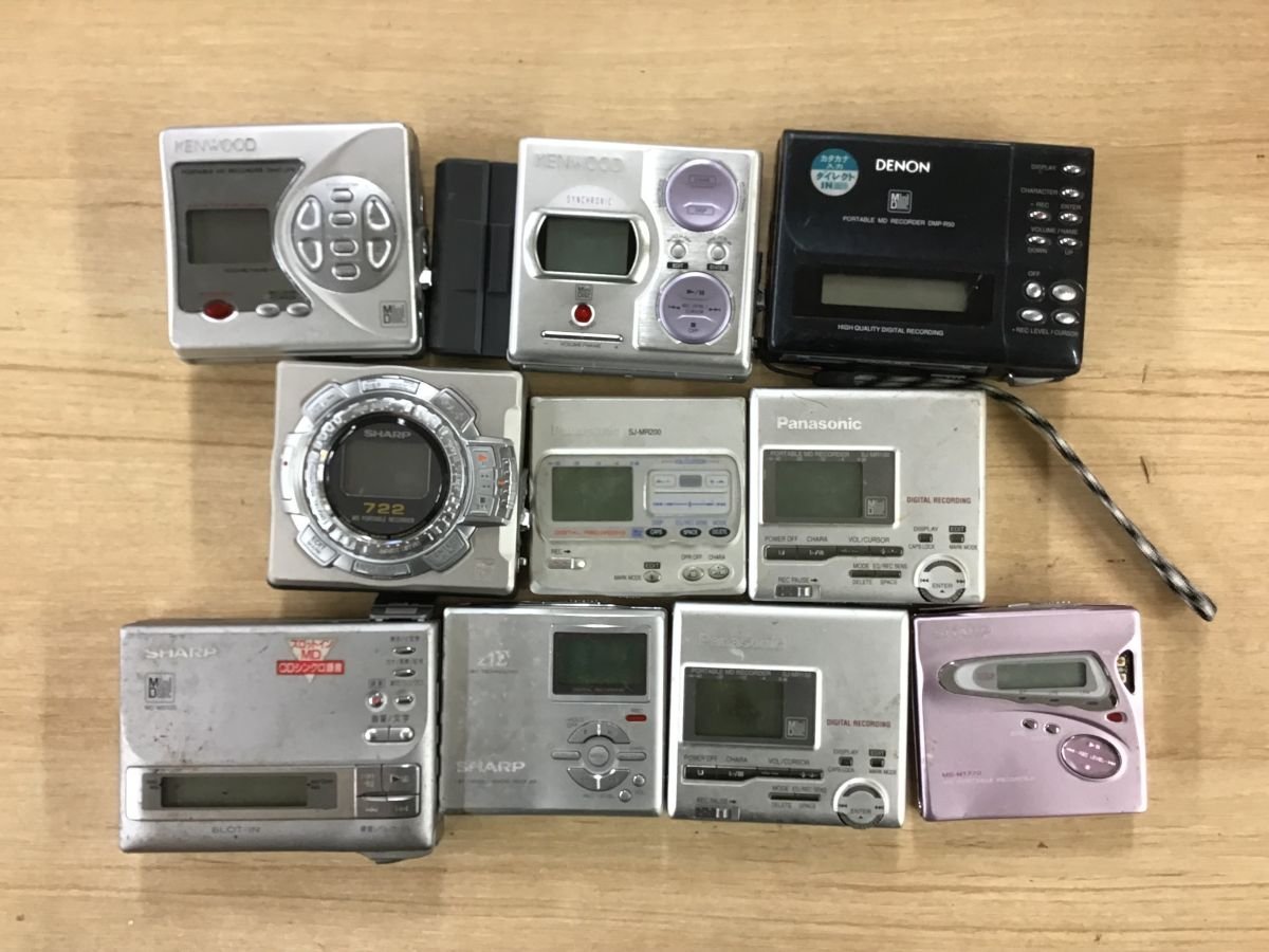 ジャンクSHARP MD-M25-S S2306◇SHARP シャープ ポータブルMD