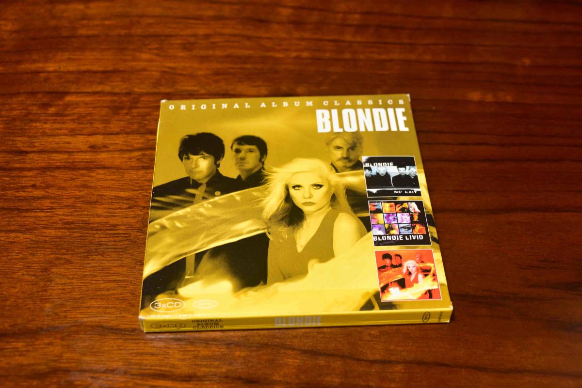 3枚組CD BLONDIE ブロンディ ／ ORIGINAL ALBUM CLASSICS オリジナル