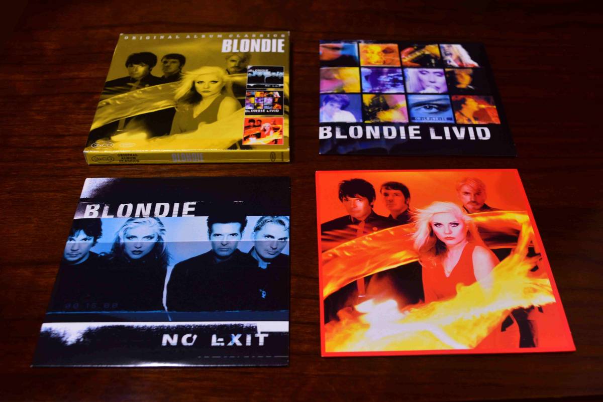 3枚組CD BLONDIE ブロンディ ／ ORIGINAL ALBUM CLASSICS オリジナル