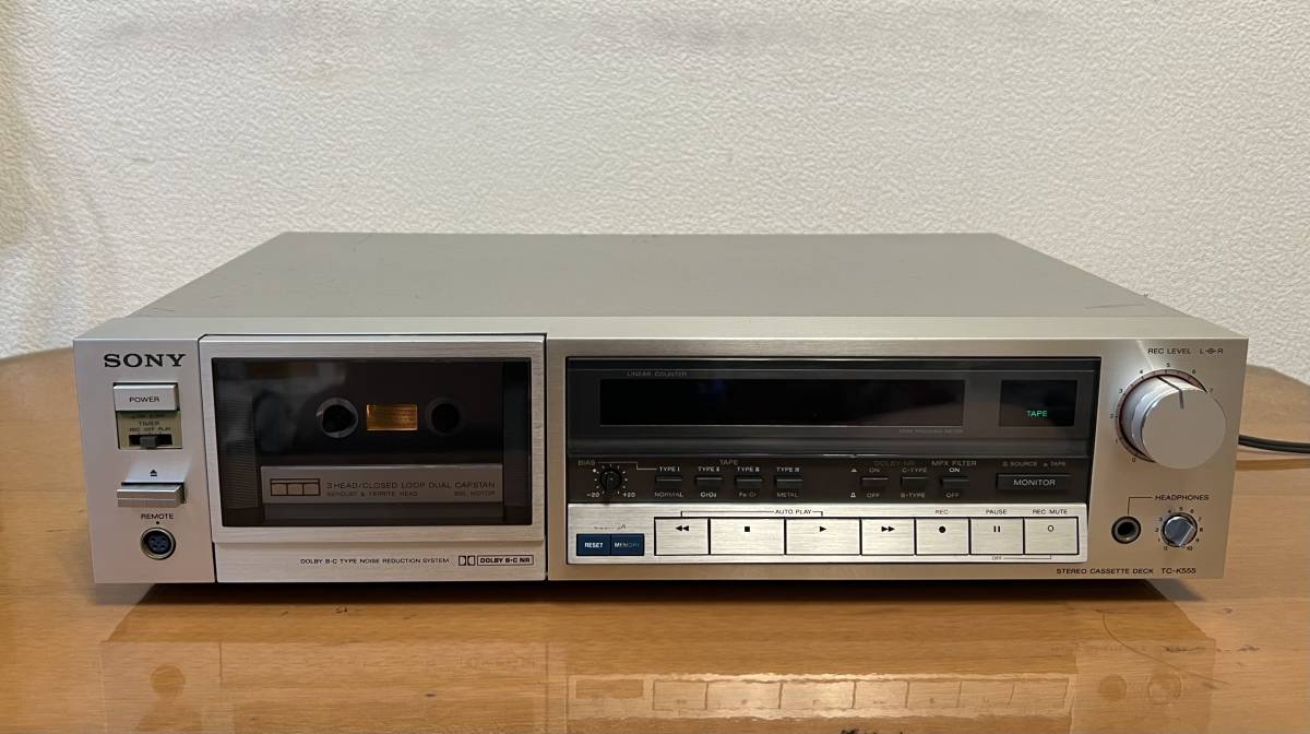 SONY カセットデッキ TC-K555 SONY TC-K555 ソニー 0 G 1