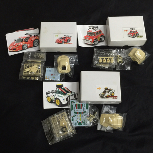 1円 トミーテック チョロQ zero トヨタ86 GT 赤 / スバル サンバー
