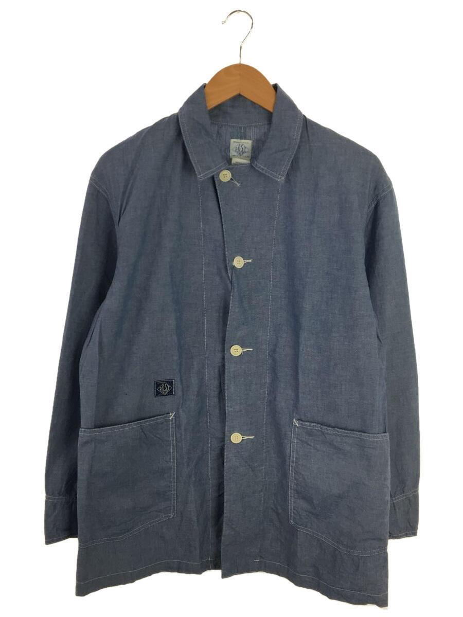 POST OVERALLS◇CHAMBRAY COVERALLカバーオール/M/コットン/IDG/無地