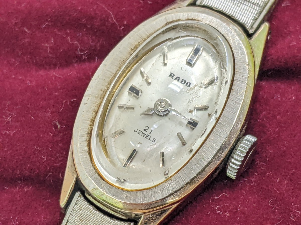 ☆RADO 21JEWELS k14WG 手巻き 稼働 ☆RADO 【公式通販】