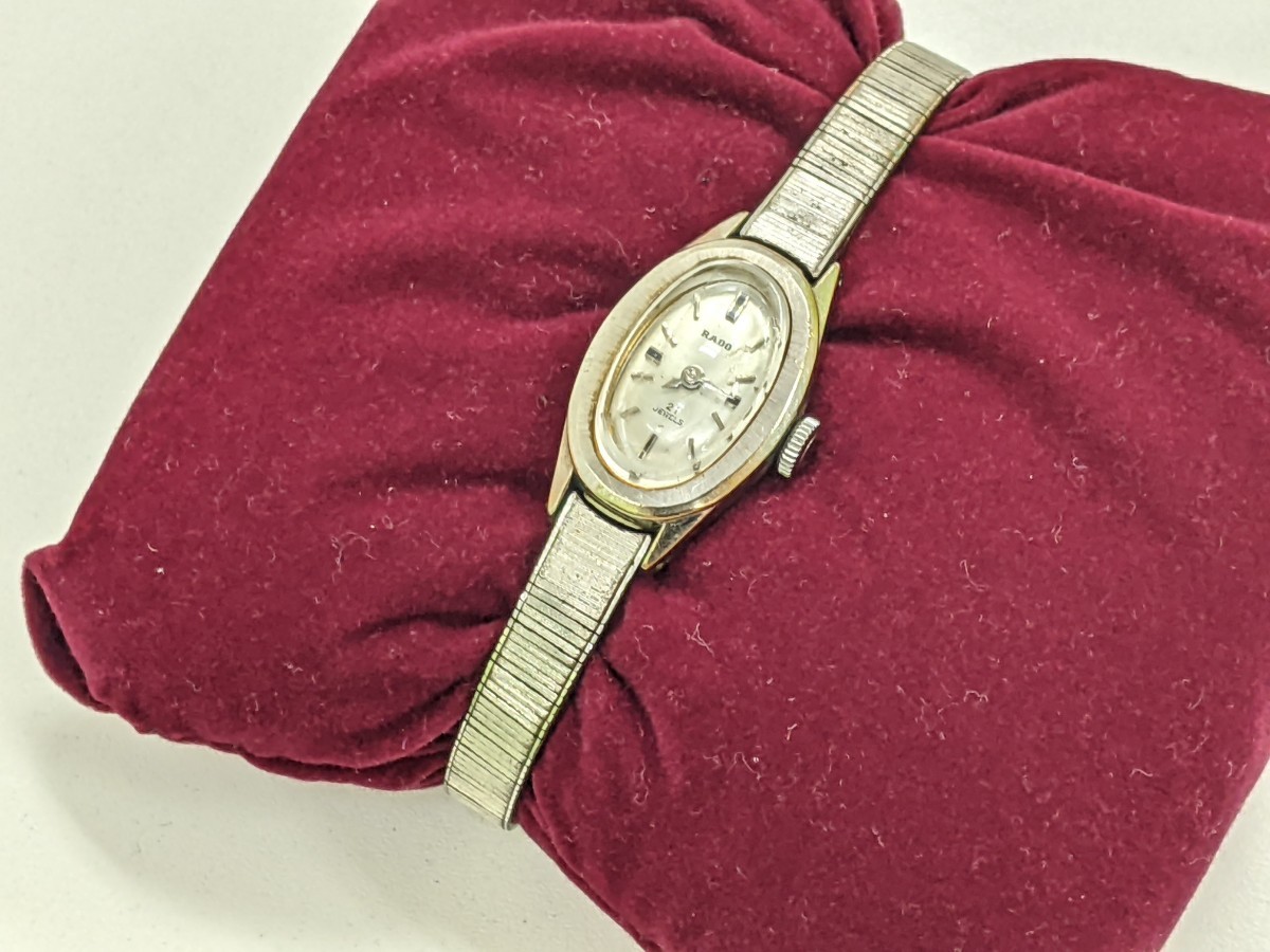 ☆RADO 21JEWELS k14WG 手巻き 稼働 ☆RADO 【公式通販】