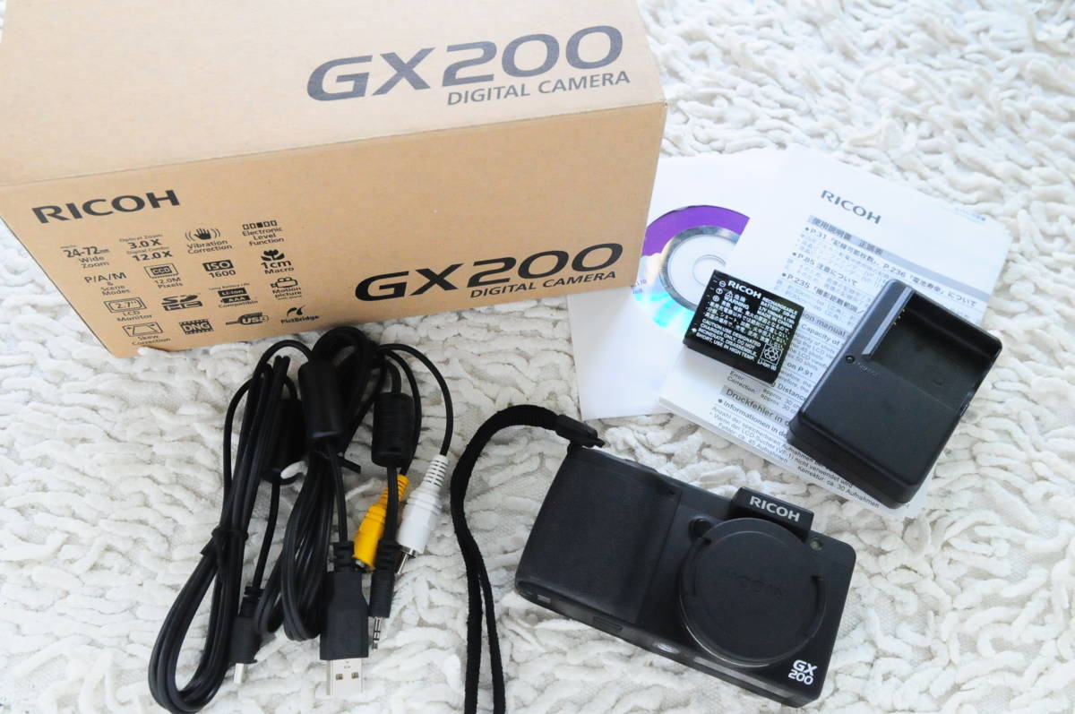 リコー GX200 ブラック デジタルカメラ コンパクトカメラ 簡単 リコー GX200 ブラック デジタルカメラ コンパクトカメラ 簡単