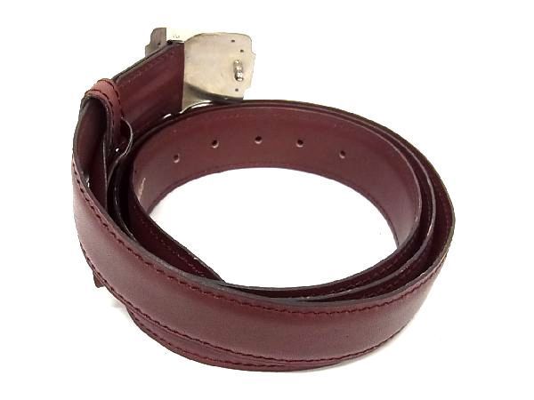 ✨美品✨Cartier マストライン ベルト 本革 箱付き 純正ベルト 男女兼用 1円 □美品□ Cartier カルティエ マストライン レザーベルト メンズ
