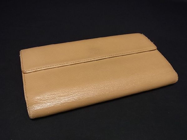 1円 CHANEL シャネル ココマーク ココボタン レザー 二つ折り 長財布