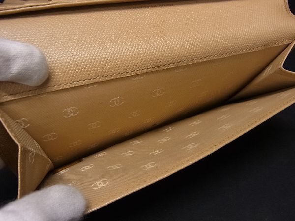 1円 CHANEL シャネル ココマーク ココボタン レザー 二つ折り 長財布