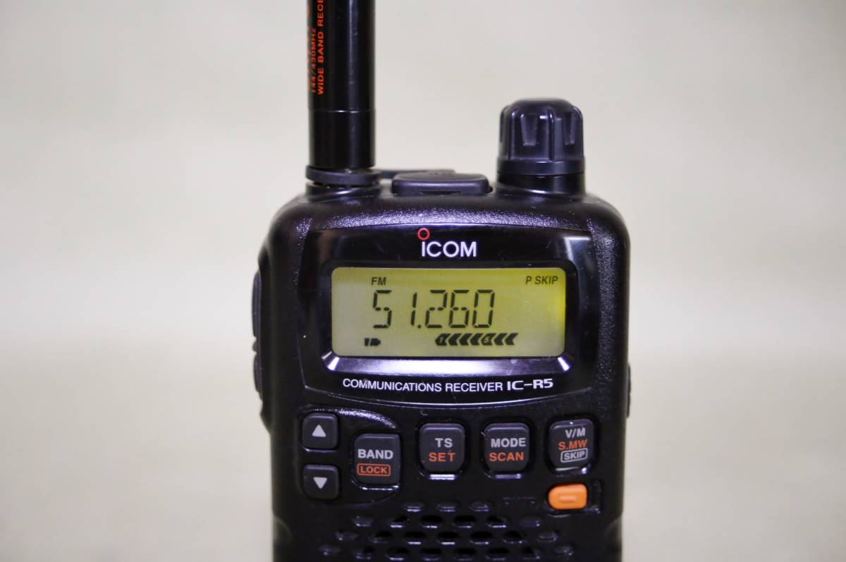ICOM アイコム ICーR5 受信機 に興味をもっていただき 【公式通販】