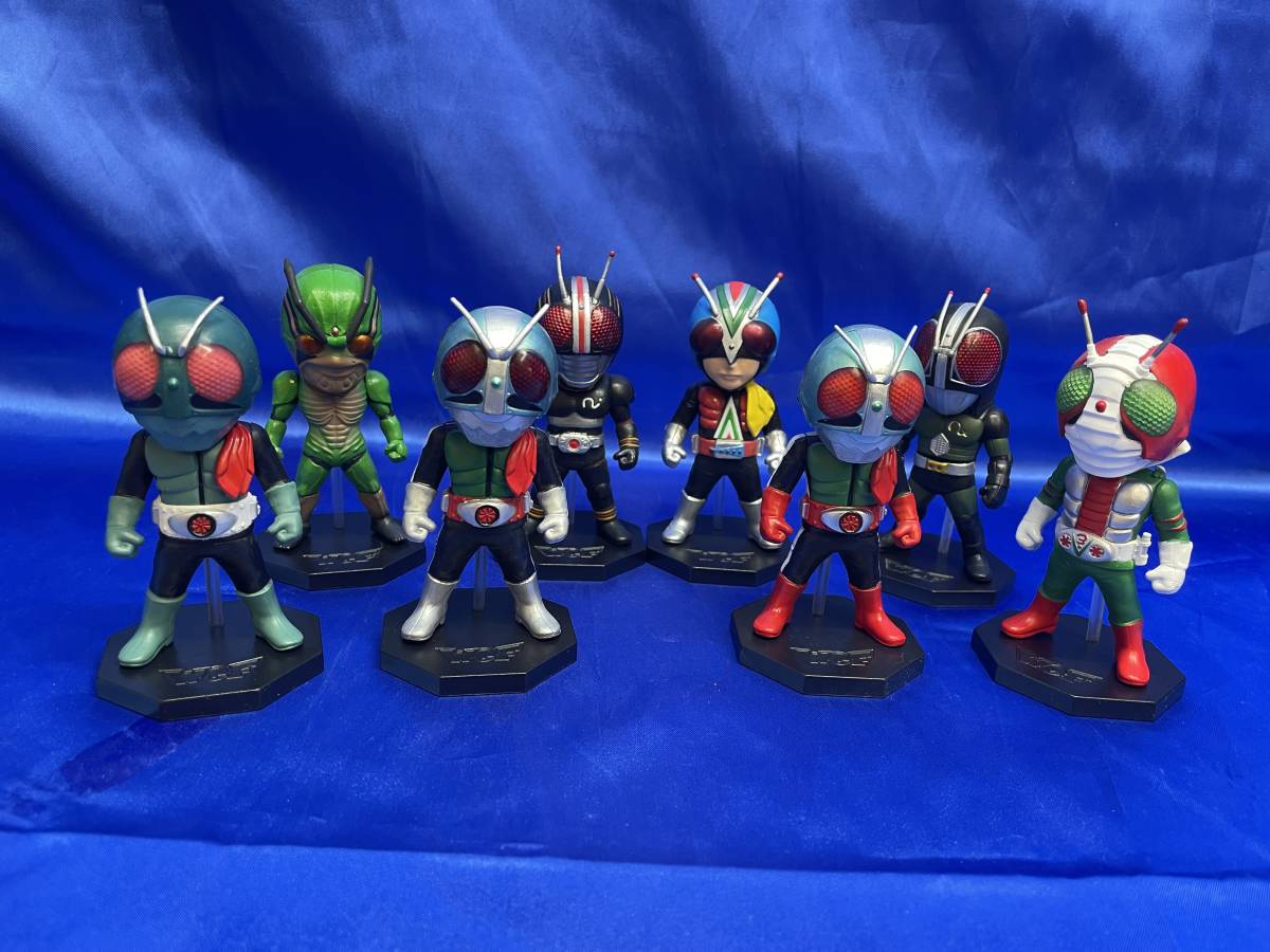 ジャンク】【8個セット】 仮面ライダーシリーズ ワールドコレクタブル