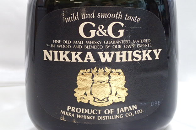 9125[M]特級♪◇未開栓古酒◇NIKKA WHISKY/ニッカ/ウイスキー/G&G/黒瓶