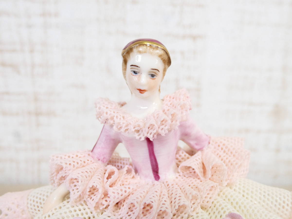 最新作，お得】 ドレスデン 陶磁人形 フィギュリン アンティーク