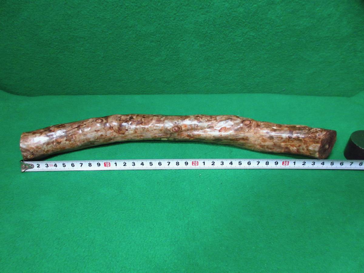 深海松(フカミル) 海松 黒珊瑚 彫刻材 ブルー系？ 原木553g 根付 装飾 