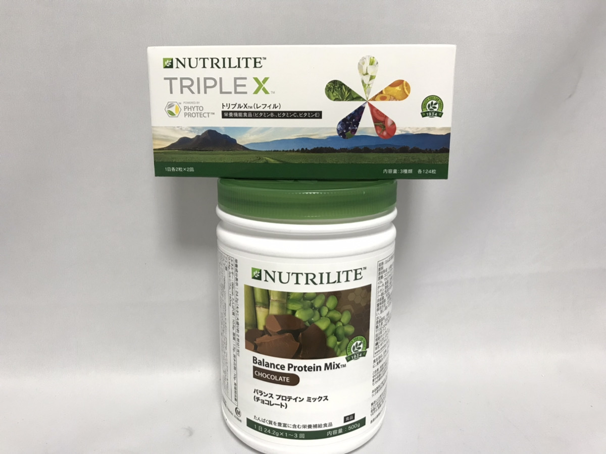新品】アムウェイ Amway トリプルX (レフィル)&バランス 新品】アムウェイ Amway トリプルX (レフィル)&バランス
