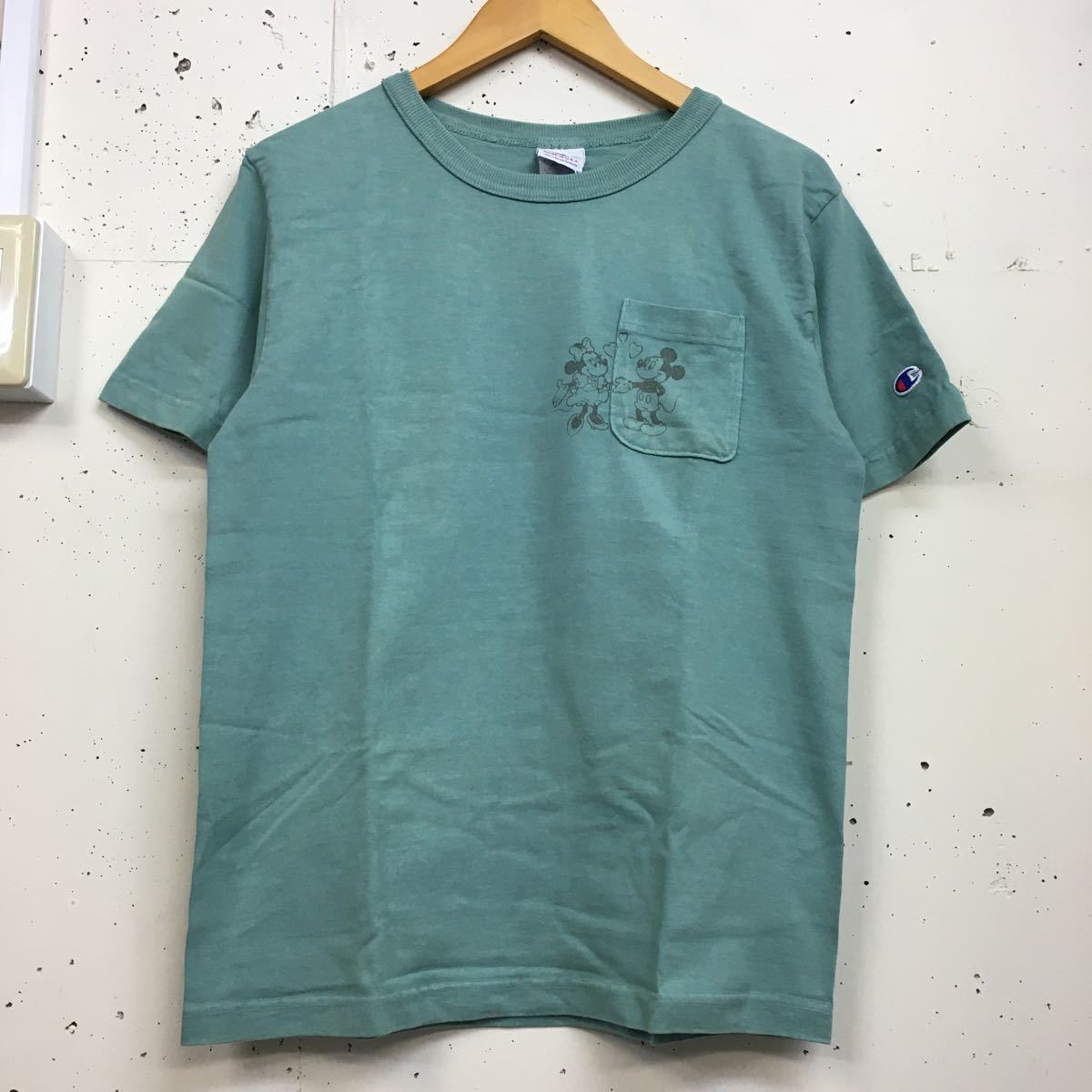 champion チャンピオン T1011 ロンハーマン別注 ミッキー&ミニー 