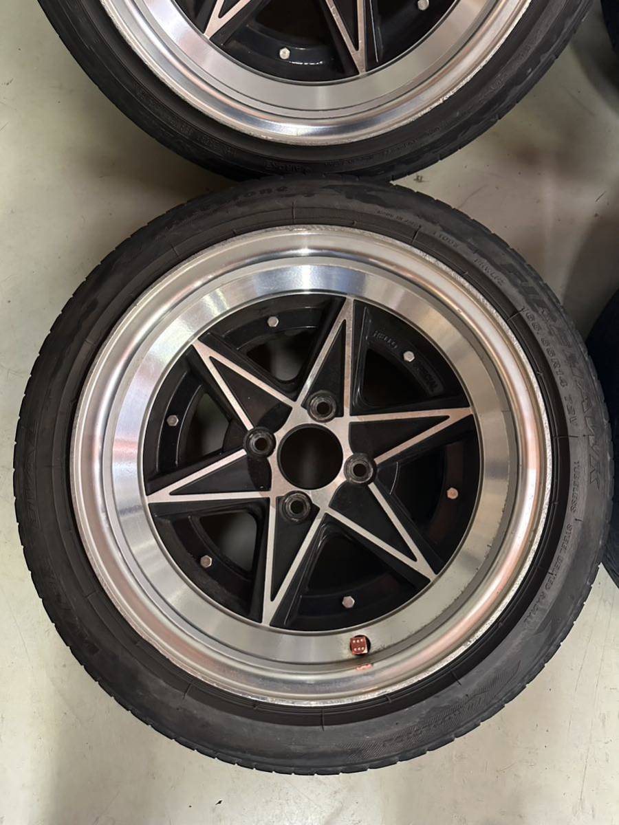 ハロースペシャル14インチ7j 専用品 ハロースペシャル 14インチ 7J pcd100 ハロスペ キャリー 軽トラの入札