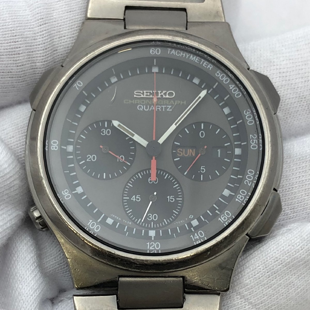 1円～/SEIKO/セイコー/SPEEDMASTER/スピードマスター/7A38-7030/クロノ 