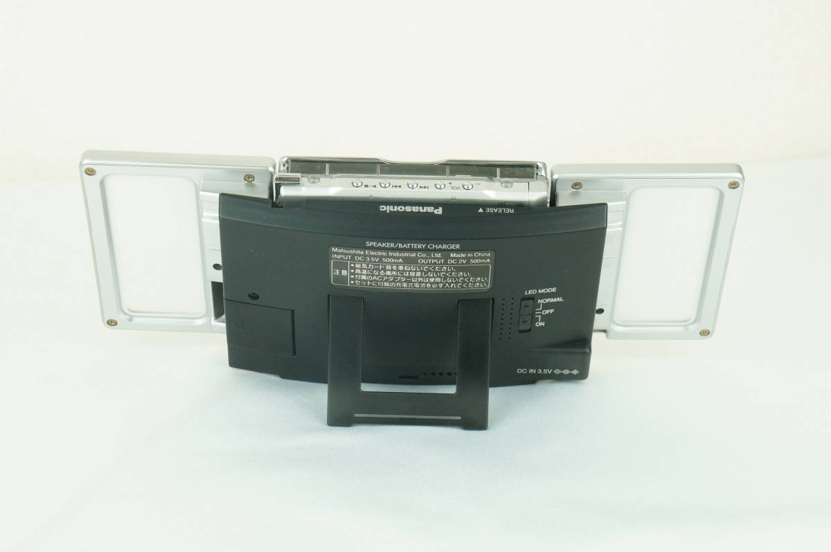 【未使用MDおまけ/音出し確認〇】Panasonic パナソニック ポータブルMD プレーヤー PORTABLE MD PLAYAR SJ-MJ57 K239_88