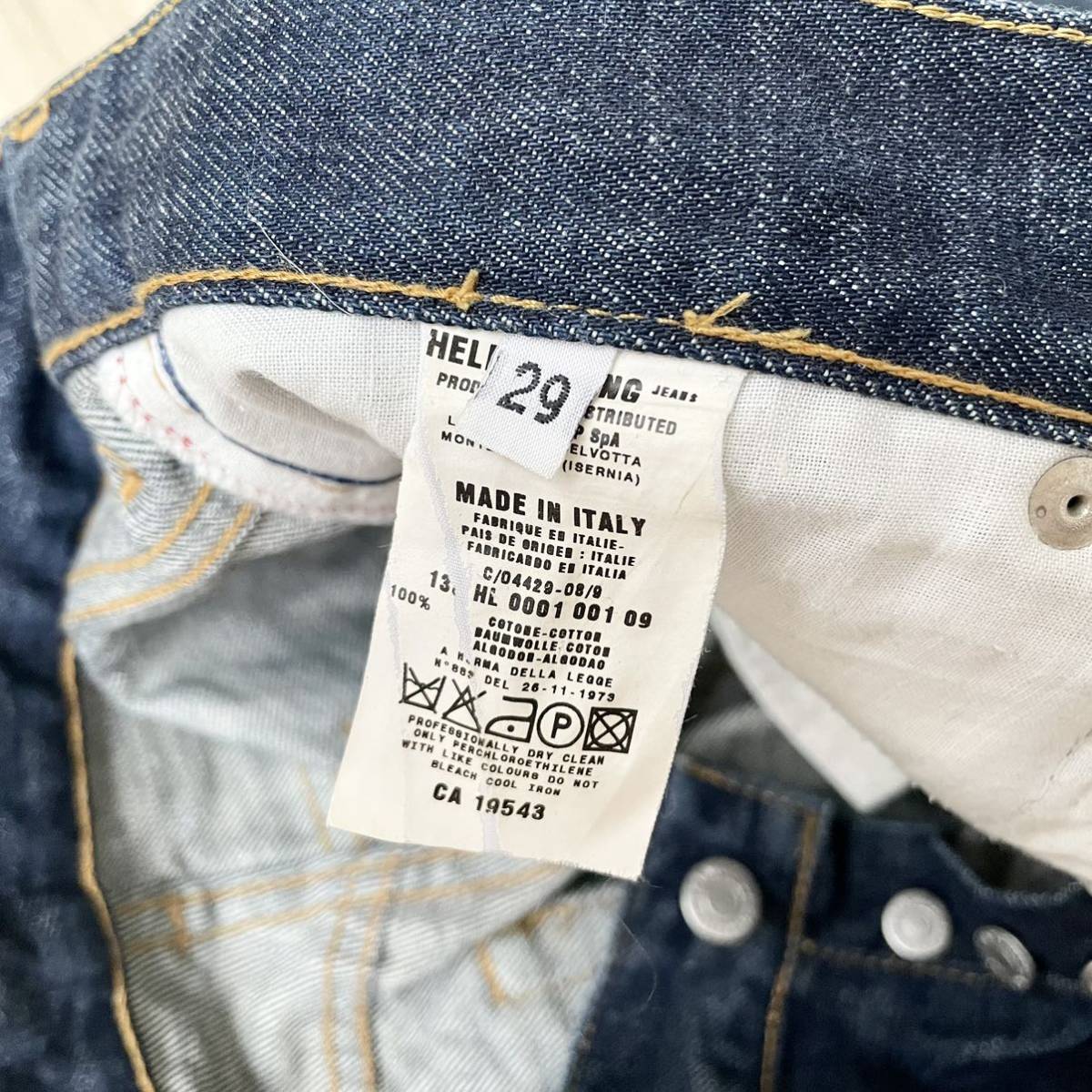 HELMUT LANG ヘルムートラング 本人期 CLASSIC RAW DENIM CLASSIC CUT 