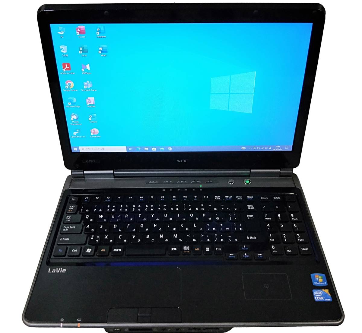 ☆【驚速 NEC LL750/C i5-M 460 2.53GHz x4+4GB+SSD120GB 15.6インチ