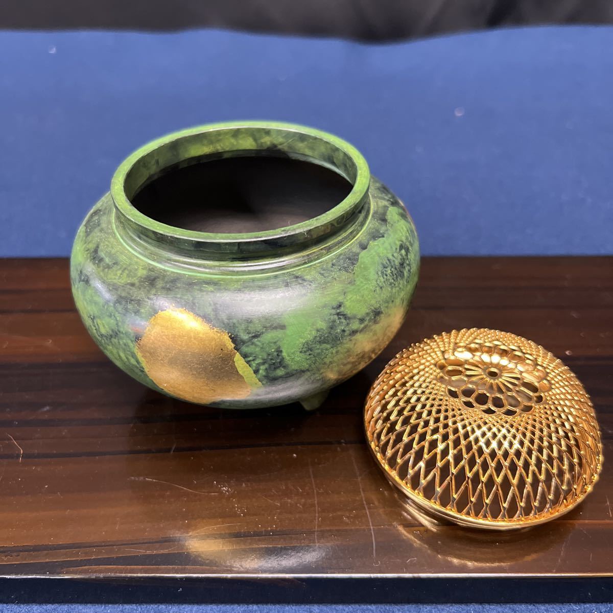 香炉 鉄鉢　緑金　香道具 茶道具　香り　鋳銅　瑞峰作　共箱 - 香炉&frasl;香器『高岡銅器福籠(梟)&frasl;ふくふくろう-FUKUFUKUROU-鉄製・敷 共箱 2026年最新Yahoo!オークション 「瑞峰作」の落札相場・落札価格 法要