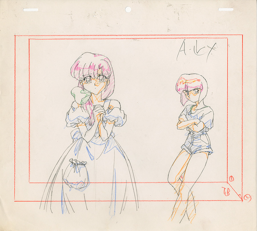 2 らんま1/2 原画 （検索 設定資料 セル画 セル画 らんま1/2 【公式通販】