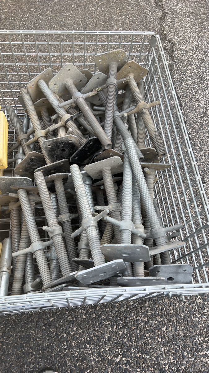 販売 固定中空ジャッキベース 枠用 単管パイプ 在庫大量 クサビ 