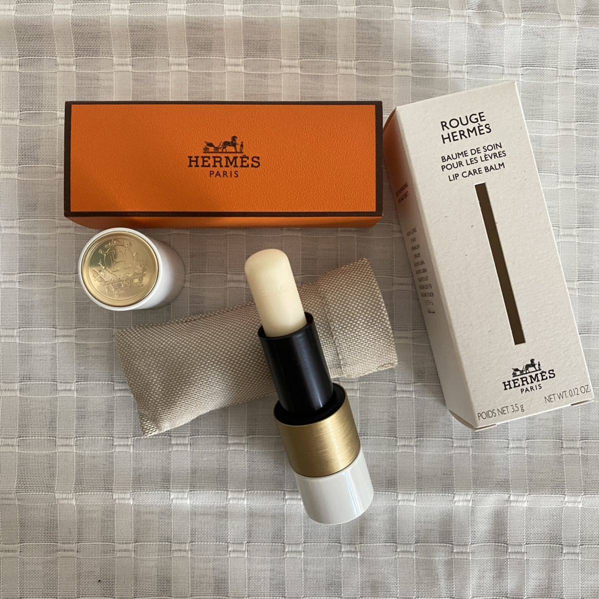 新品未使用 HERMES エルメス リップバーム 〈ルージュ エルメス〉