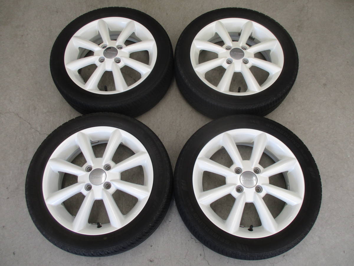 送料無料】中古 トヨタ アルファード純正 225/55R17 17x7.0+45 114.3