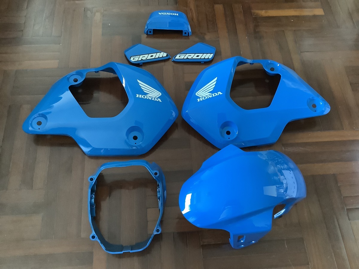 グロム GROM MSX JC92 2021 GROM-BODY-7PCS-B-214C ボディー外装 
